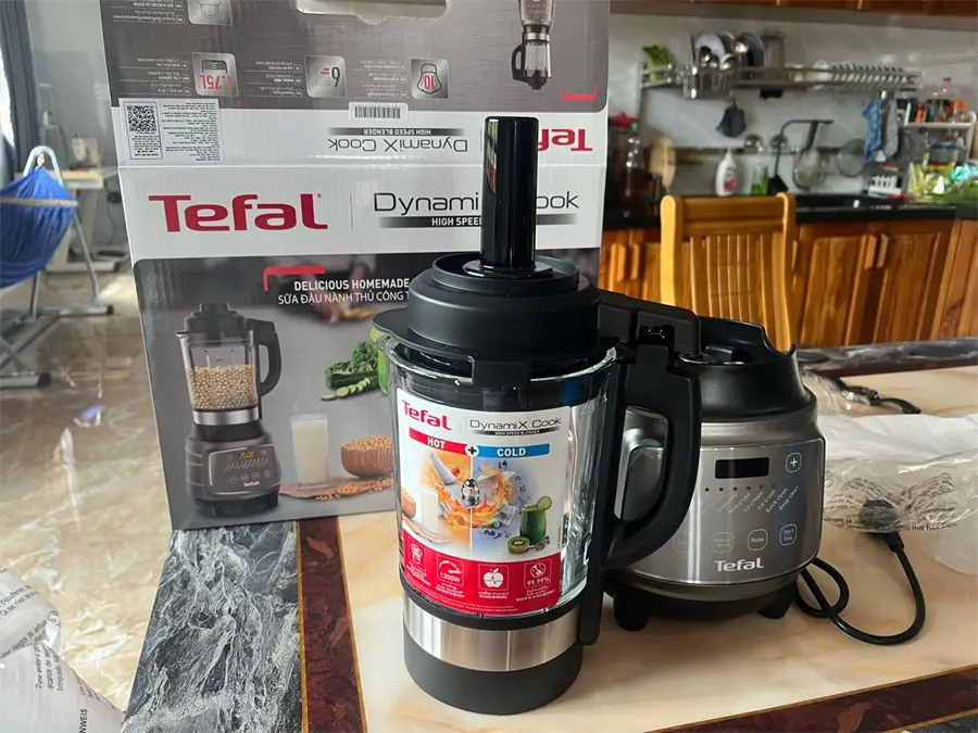 Khách hàng review Máy làm sữa hạt đa năng Tefal BL967B66 9