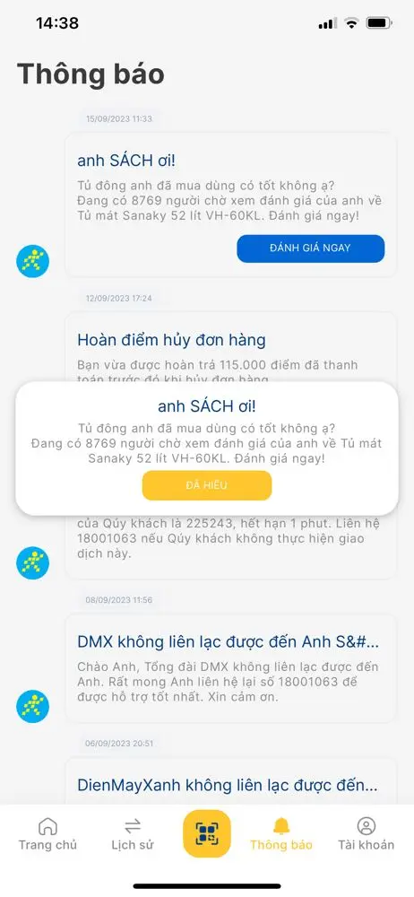 Khách hàng review Tủ mát mini Sanaky 52 lít VH-60KL 6