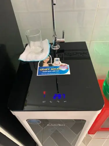 Khách hàng review Máy lọc nước RO Hydrogen Karofi M-I129/H 9 lõi 11