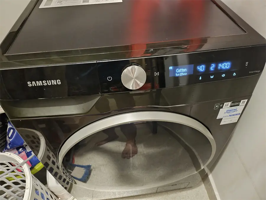 Khách hàng review Máy giặt Samsung AI Inverter 10 kg WW10TP44DSB/SV 11