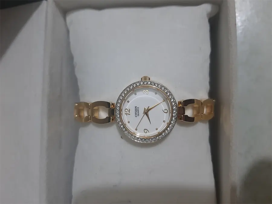 Khách hàng review Đồng hồ CITIZEN 23 mm Nữ EJ6072-55A 3