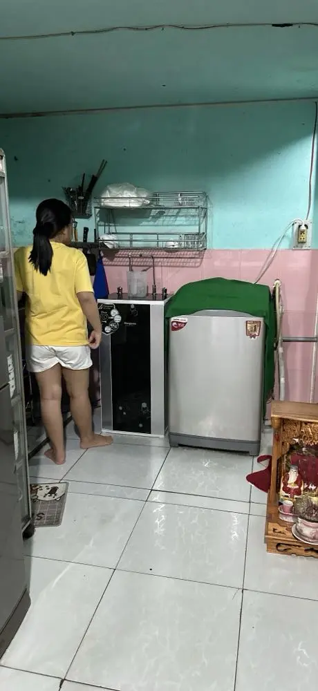 Khách hàng review Máy lọc nước RO nóng nguội lạnh Hydrogen Kangaroo KG10A4VTU 10 lõi 7