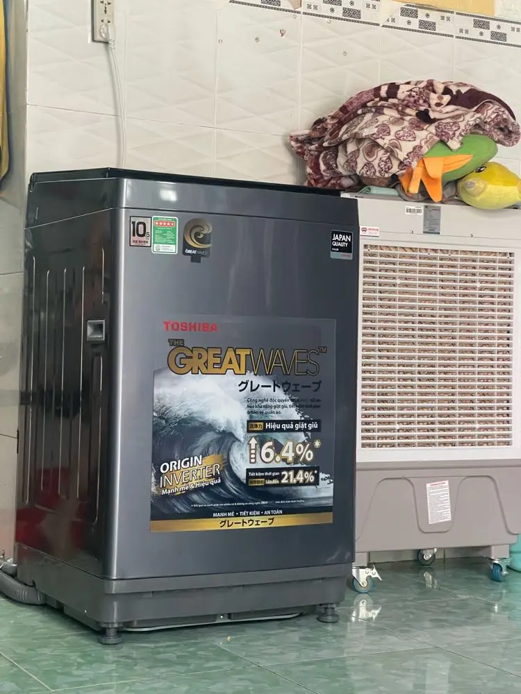 Khách hàng review Máy giặt Toshiba Inverter 10,5 kg AW-DUK1150HV(MG) 1
