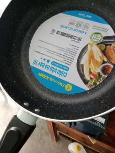 Khách hàng review Chảo nhôm chống dính vân đá đáy từ 26 cm DMX CDD 3