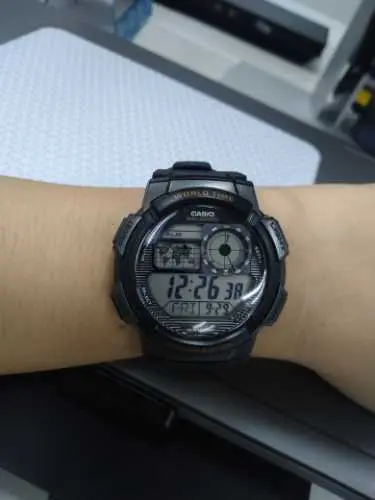 Khách hàng review Đồng hồ CASIO 43.5 mm Nam AE-1000W-1AVDF 1