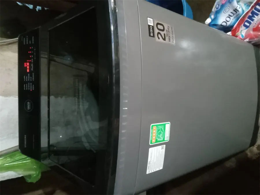 Khách hàng review Máy giặt Samsung Inverter 9.5 kg WA95CG4545BDSV 33