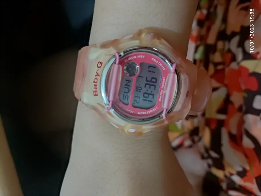 Khách hàng review Đồng hồ BABY-G BG-169 42.4 mm Nữ BG-169R-4EDR 2