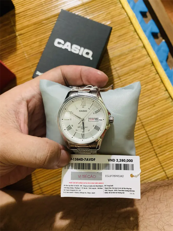 Khách hàng review Đồng hồ CASIO Timeless 41 mm Nam MTP-1384D-7AVDF 4