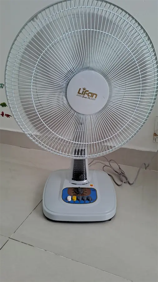 Khách hàng review Quạt bàn Lifan 5 cánh B-398 45W 5
