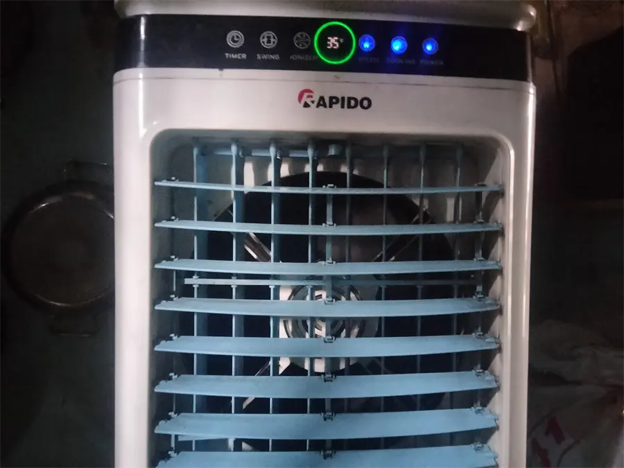 Khách hàng review Quạt điều hòa Rapido 6000D 80W 17