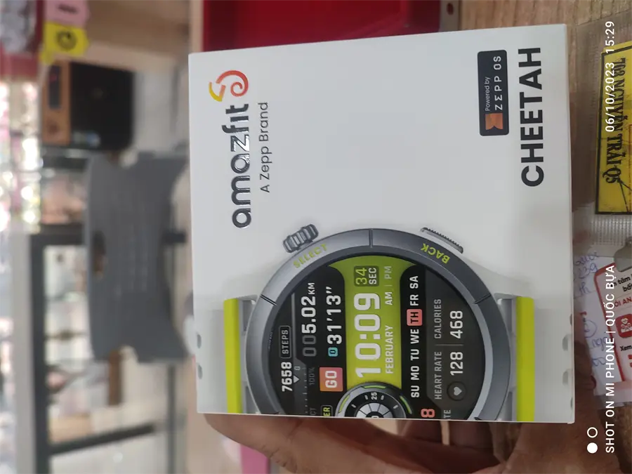 Khách hàng review Amazfit Cheetah Round 46.7mm dây silicone 1