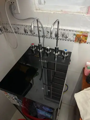 Khách hàng review Máy lọc nước RO nóng nguội lạnh Hydrogen Karofi KAD-D66 11 lõi 15