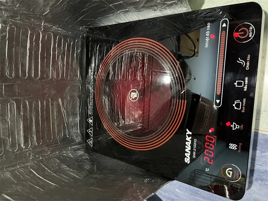 Khách hàng review Bếp hồng ngoại đơn Sanaky SNK2102HG 2000W 2