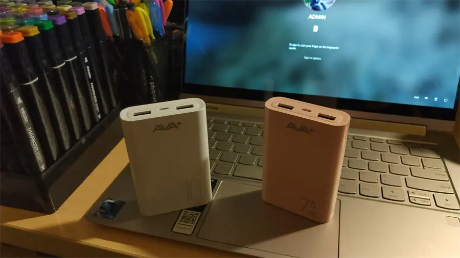 Khách hàng review Pin sạc dự phòng Polymer 10000mAh 12W AVA  JP299 13