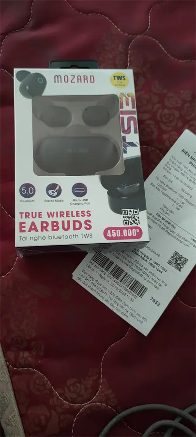 Khách hàng review Tai nghe Bluetooth True Wireless Mozard TS13 6