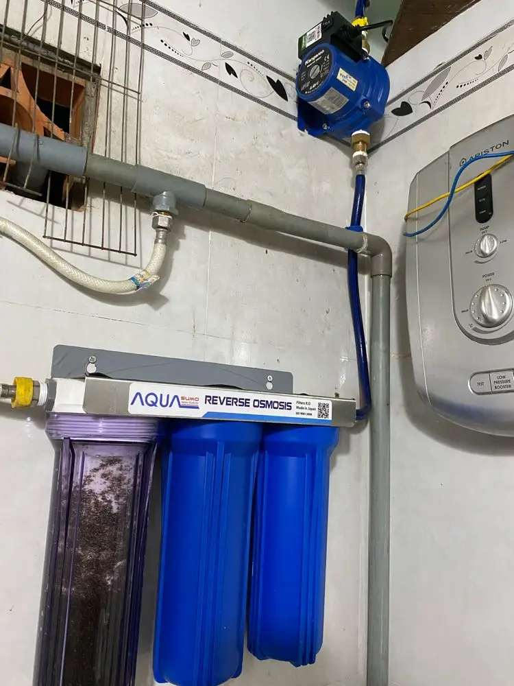 Khách hàng review Máy bơm nước tăng áp Kangaroo KG 180ZP 180W 1