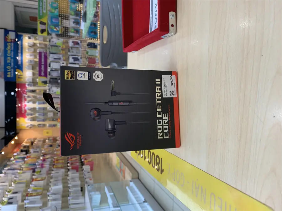 Khách hàng review Tai nghe Có Dây Gaming Asus Rog Cetra II Core 1