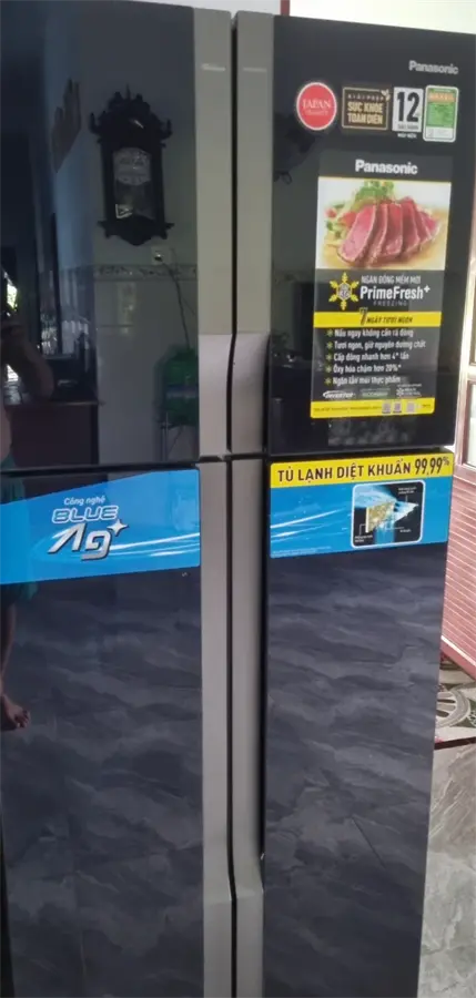 Khách hàng review Tủ lạnh Panasonic Inverter 550 lít Multi Door NR-DZ601VGKV 33