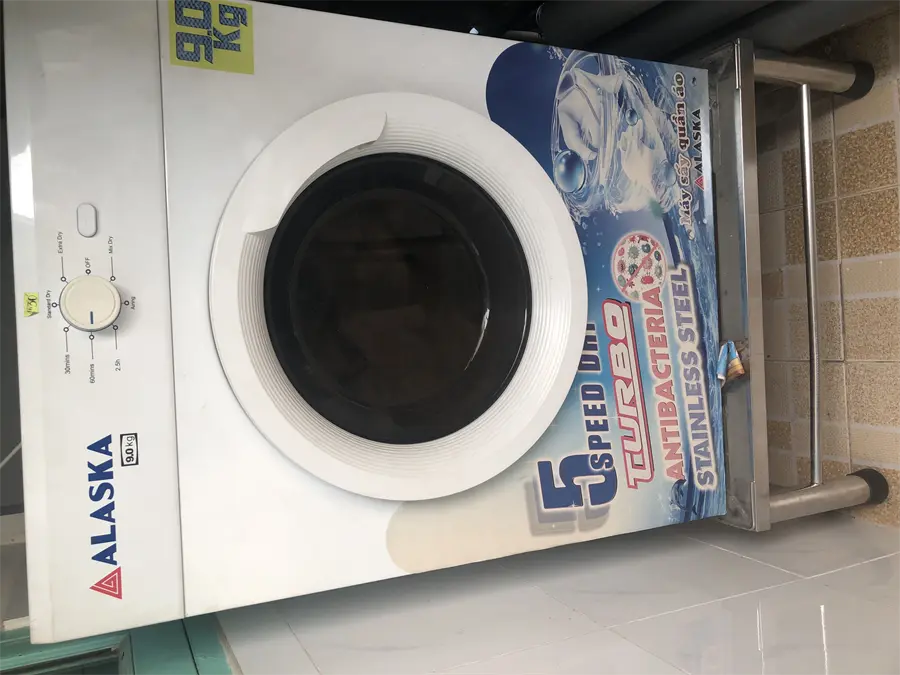 Khách hàng review Máy sấy thông hơi Alaska 9 kg S90 1
