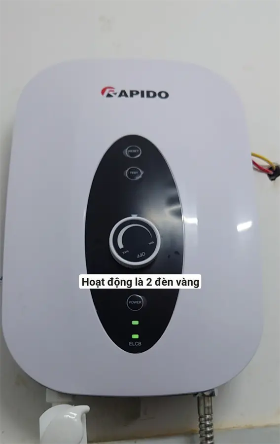 Khách hàng review Máy nước nóng trực tiếp Rapido 4500W SONNE - SN4.5 5