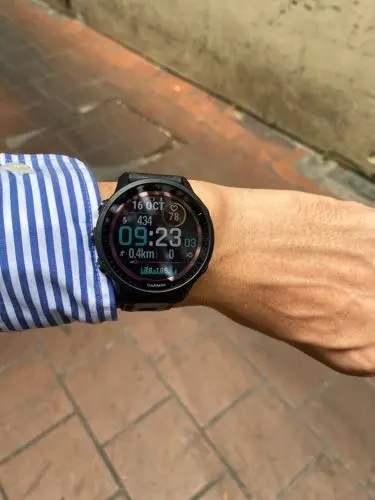 Khách hàng review Đồng hồ thông minh Garmin Forerunner 955 Solar 46.5mm Đen 1