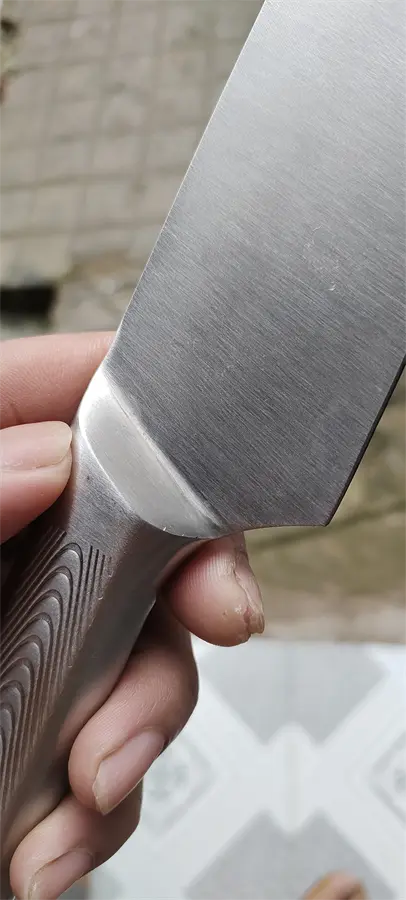 Khách hàng review Dao thái inox Delites LK-2104 2