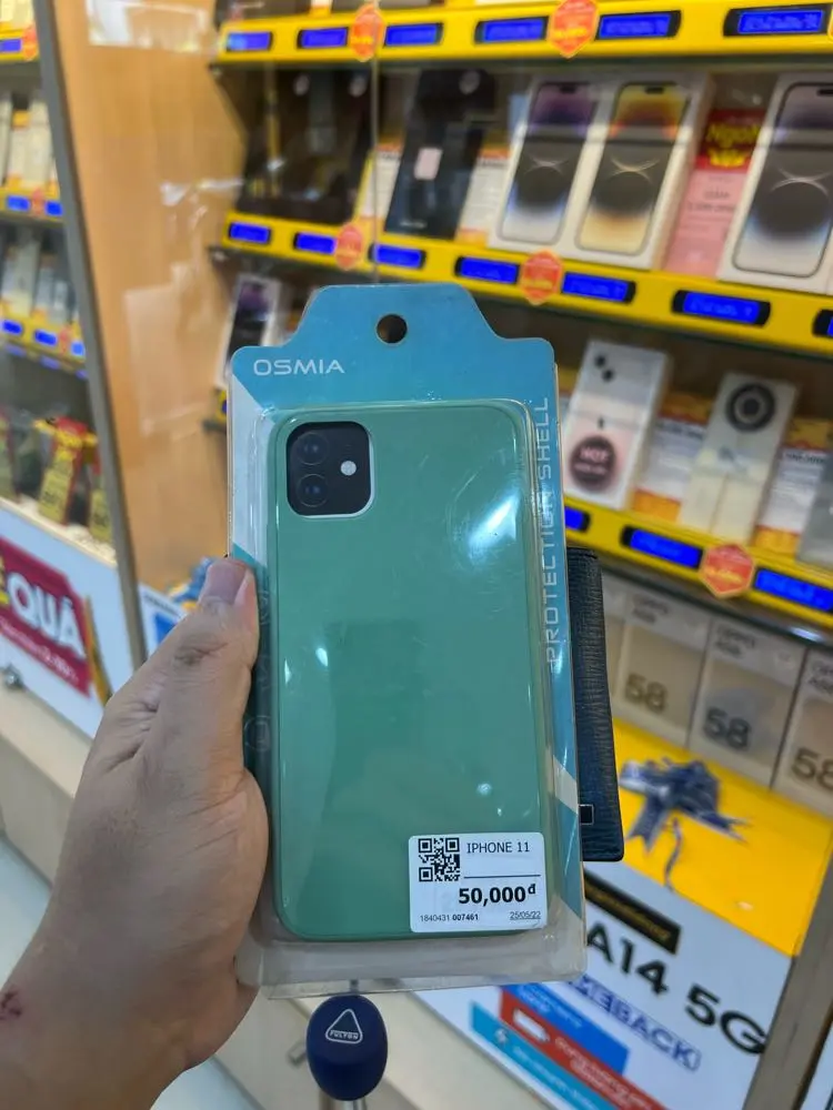 Khách hàng review Ốp lưng iPhone 11 Nhựa cứng viền dẻo OSMIA Tempered Glass silk 1