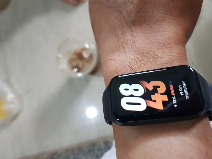 Khách hàng review Vòng đeo tay thông minh Mi Band 8 Active 13