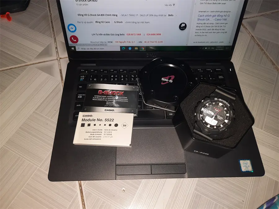 Khách hàng review Đồng hồ G-SHOCK 46 mm Nam GA-800-1ADR 4