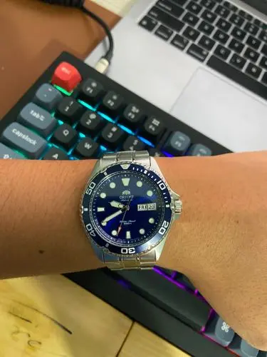 Khách hàng review Đồng hồ ORIENT Mako 40.9 mm Nam FAA02005D9 4