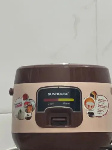 Khách hàng review Nồi cơm nắp gài Sunhouse 1 lít SHD8208C 7