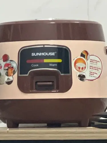Khách hàng review Nồi cơm nắp gài Sunhouse 1 lít SHD8208C 8