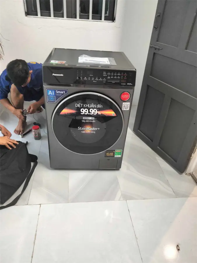 Khách hàng review Máy giặt Panasonic Inverter giặt 10.5 kg - sấy tiện ích 2 kg NA-V105FC1LV 27
