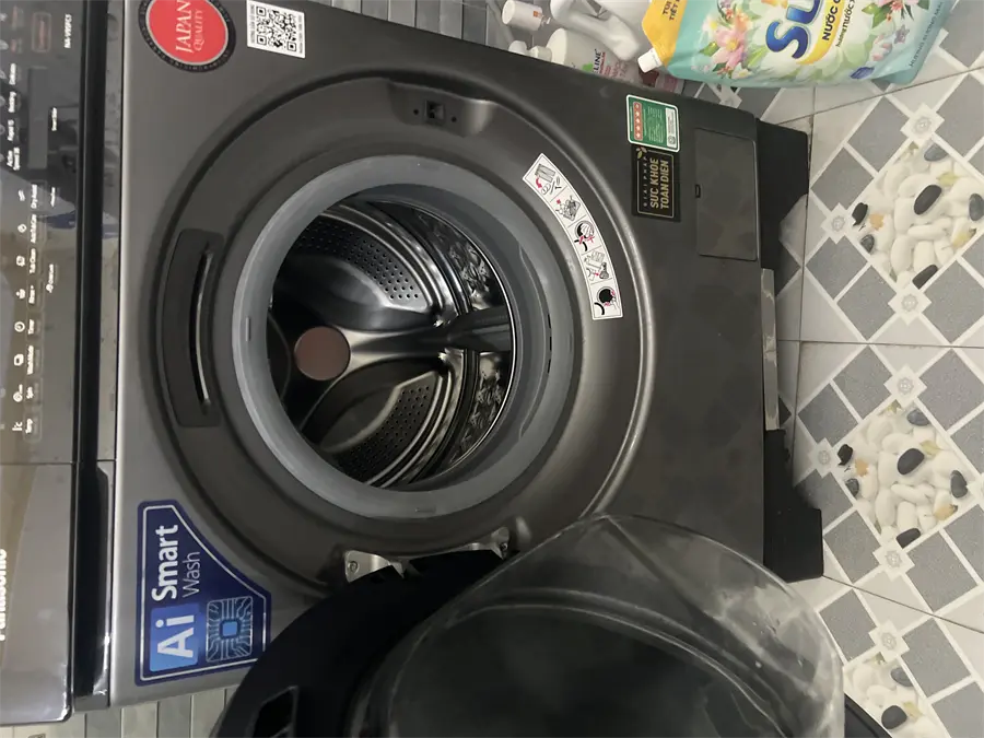 Khách hàng review Máy giặt Panasonic Inverter giặt 9.5 kg - sấy tiện ích 2 kg NA-V95FC1LVT 31