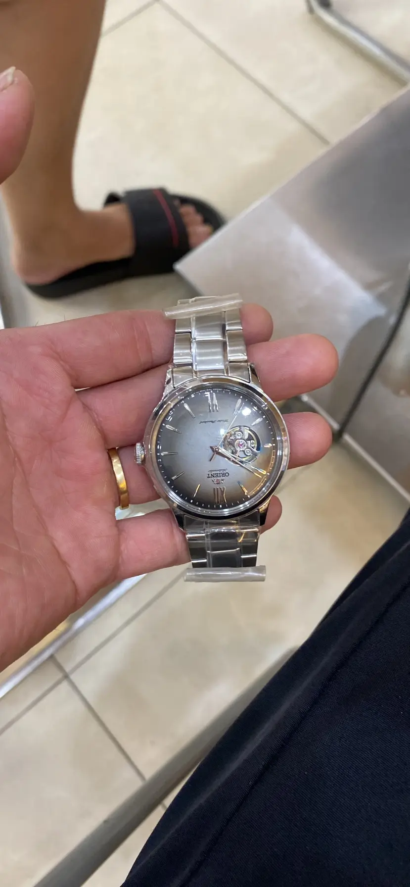 Khách hàng review Đồng hồ ORIENT Bambino 40.5 mm Nam RA-AG0029N10B 2