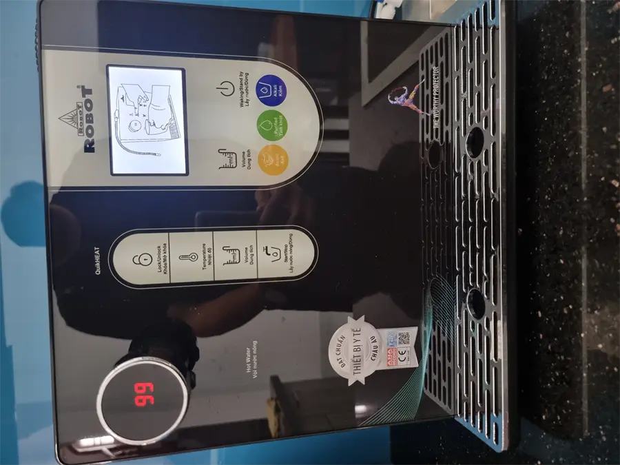 Khách hàng review Máy lọc nước điện giải ion kiềm nóng nguội ROBOT IonSmart 510X 5 tấm điện cực 1