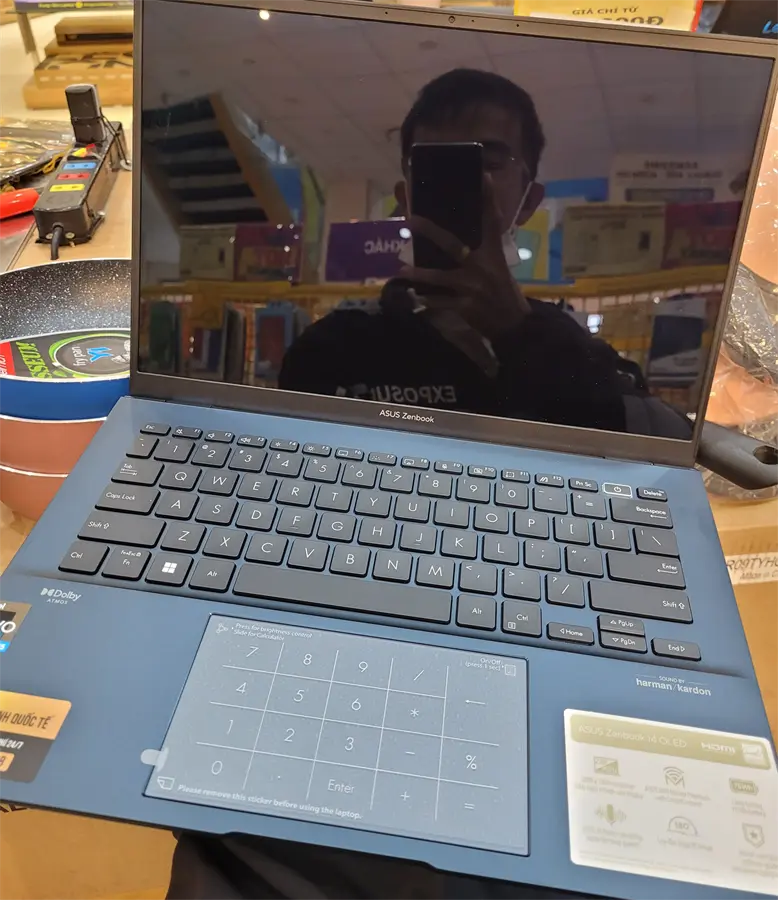Khách hàng review Laptop Asus Zenbook 14 OLED UX3402VA i5 1340P/16GB/512GB/Cáp/Túi/Win11 (KM085W) 5