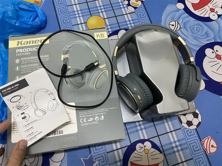 Khách hàng review Tai nghe Bluetooth Chụp Tai Kanen K6 2