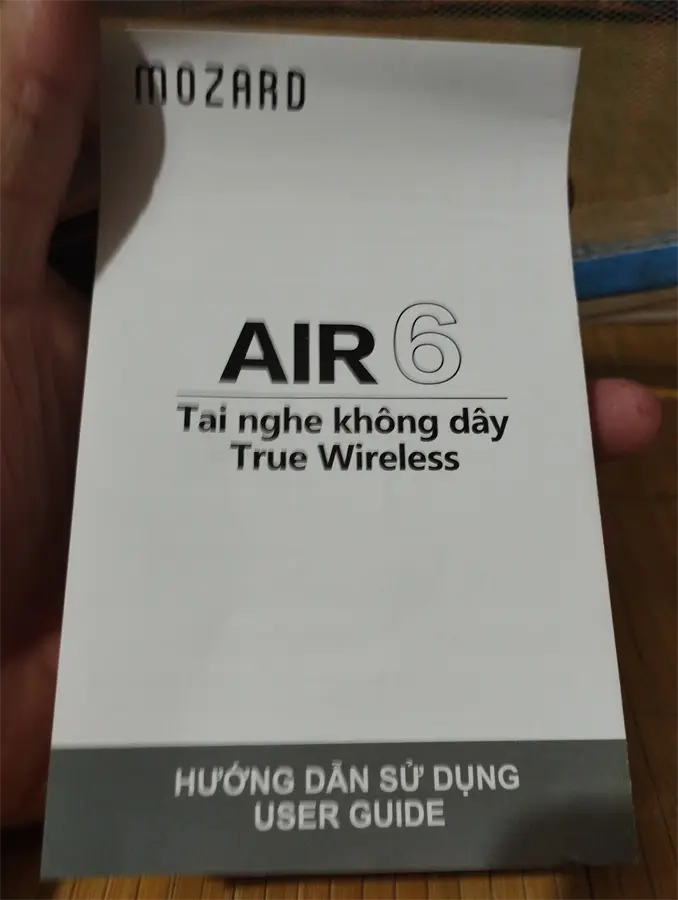 Khách hàng review Tai nghe Bluetooth True Wireless Mozard Air 6 4