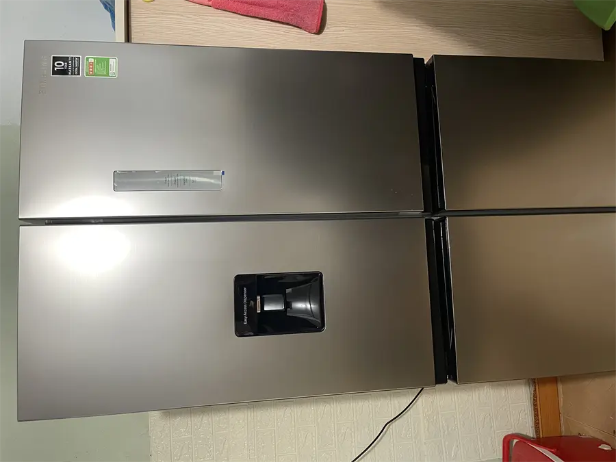 Khách hàng review Tủ lạnh Samsung Inverter 488 lít Multi Door RF48A4010M9/SV 10