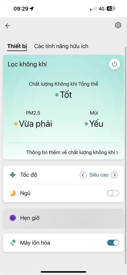 Khách hàng review Máy lọc không khí LG PuriCare 360 Hit AS60GHWG0 41W 9