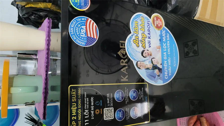hách hàng review Máy lọc nước RO nóng nguội Karofi KAH-X29 11 lõi 6