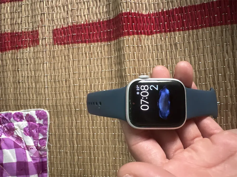 Khách hàng review Đồng hồ thông minh Apple Watch Series 9 GPS   Cellular 41mm viền nhôm dây thể thao 2
