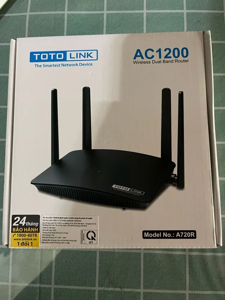Khách hàng review Router Wifi Chuẩn AC1200 Totolink A720R 5