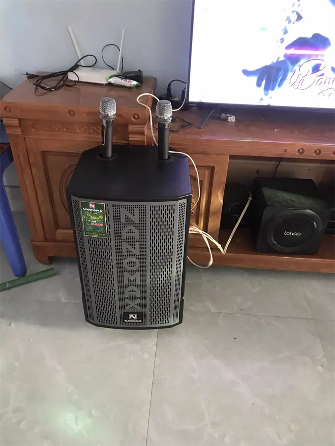 Khách hàng review Loa kéo karaoke Nanomax S-820 400W 13