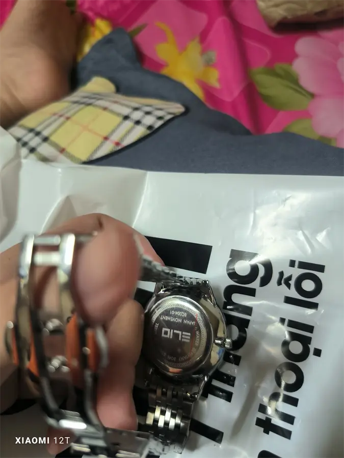 Khách hàng review Đồng hồ ELIO 39 mm Nam EC004-01 3