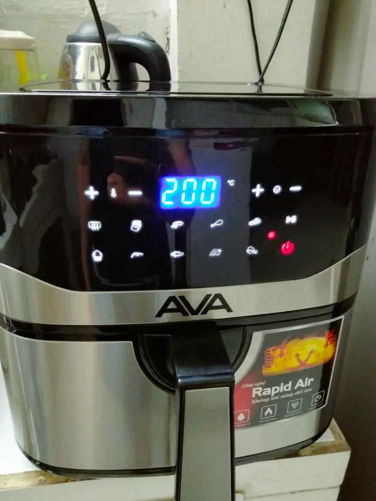 Khách hàng review Nồi chiên không dầu AVA 7.5 lít KDF-593D 5