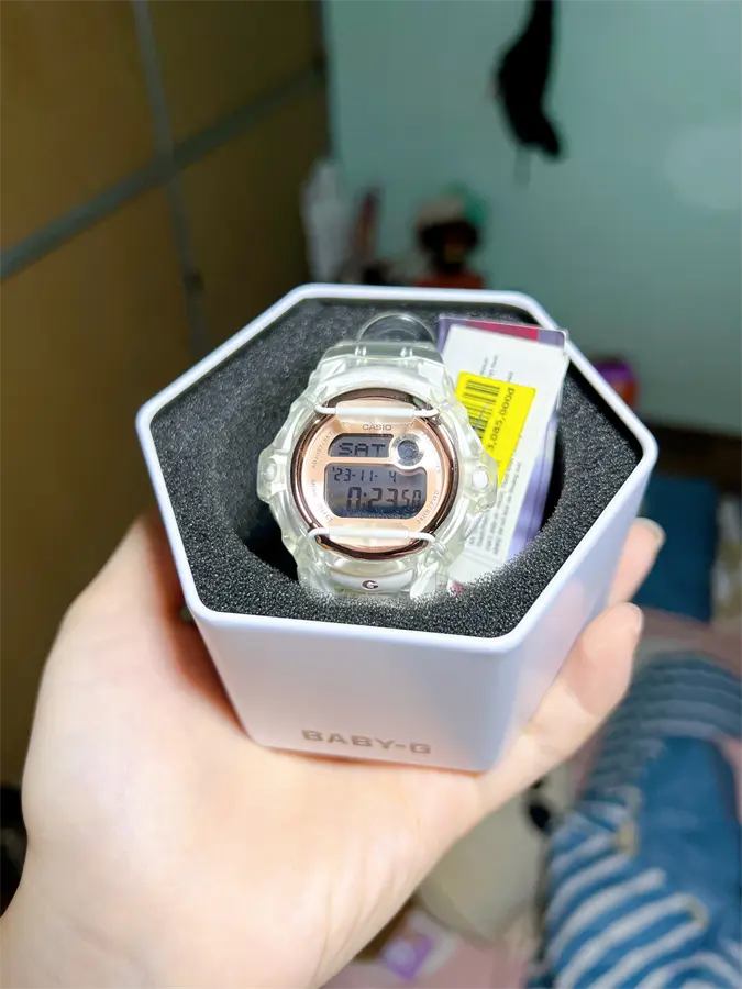 Khách hàng review Đồng hồ BABY-G BG-169 42.4 mm Nữ BG-169G-7BDR 2