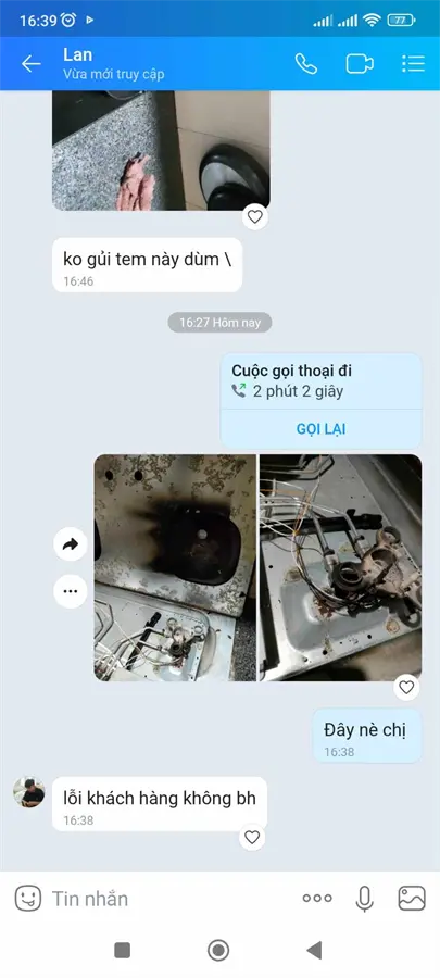 Khách hàng review Bếp ga âm Electrolux EHG8250BC 4