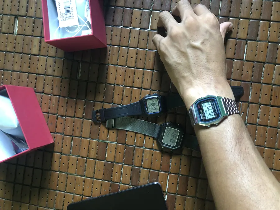 Khách hàng review Đồng hồ CASIO Timeless 36.8 mm Nam W-800H-1AVDF 7